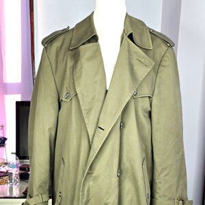VTG Christian Dior Mens Trench Coat
